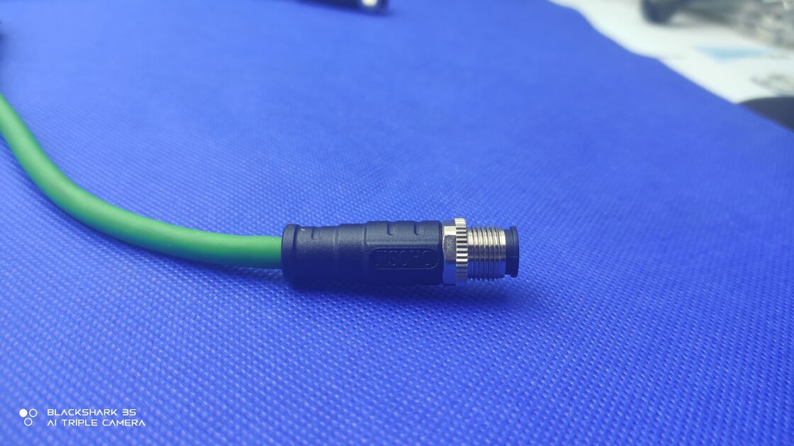 Secure Connections M8 Cable Connectors 4A Current Rating PVC M8 Circular Connector