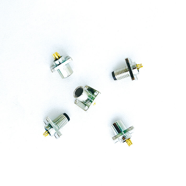 3 Contacts M8 Wire Connector -40°C To 85°C For Heavy Duty Applications