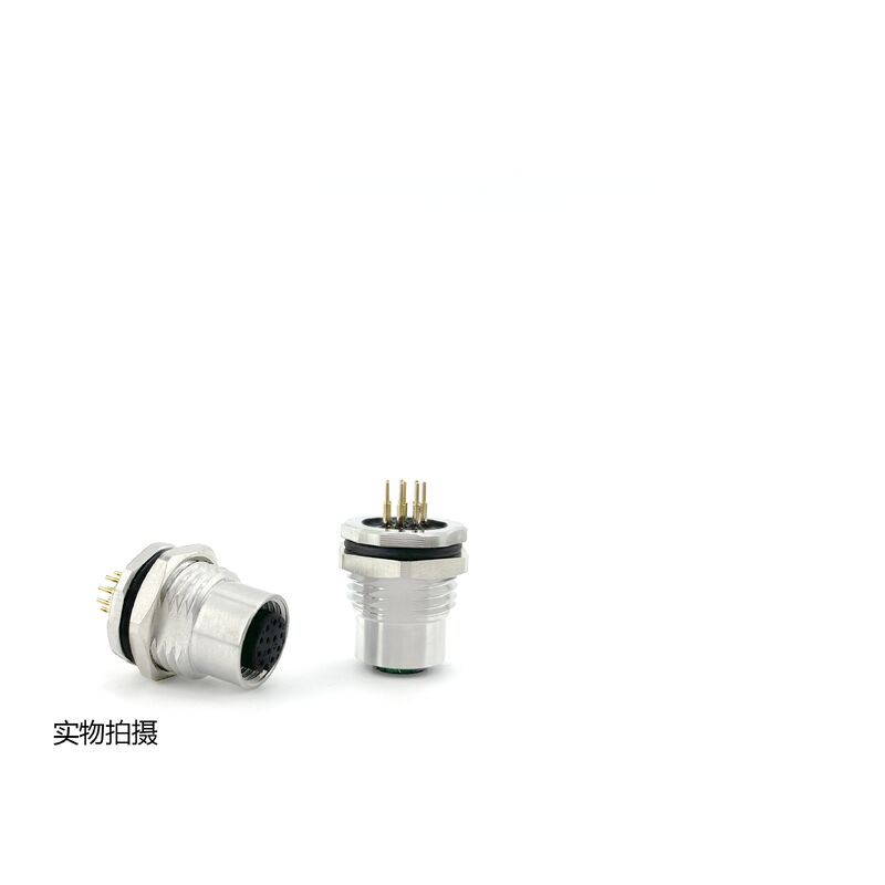 M12 Threaded Cable Connectors Easy Installation Corrosion Resistance