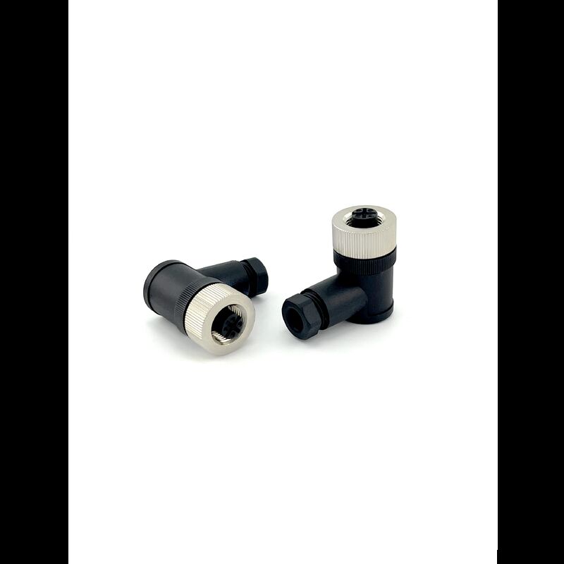 Industrial M8 Field Wireable Connector M8 Female Connector For Harsh Environments