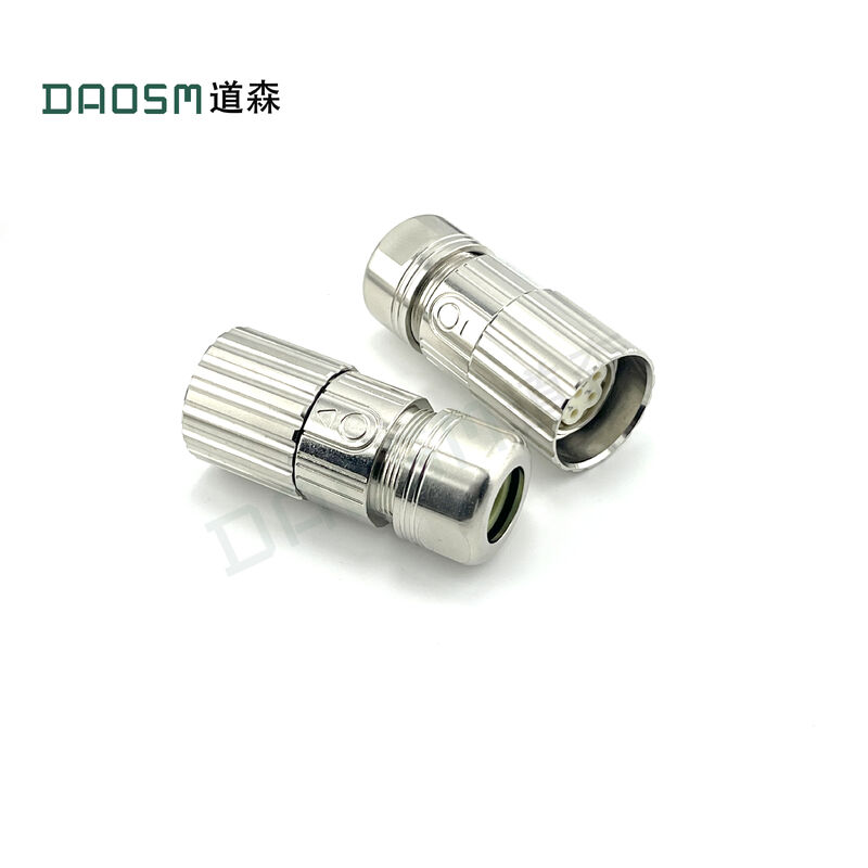 Copper Alloy Contacts M23 Circular Connectors Waterproof And Dustproof Panel Mount Connector