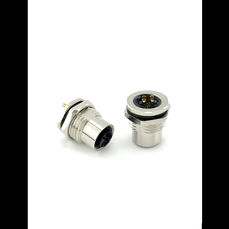 M12 Industrial Cable Connector IP67 Cables And Connectors For Durable Connections