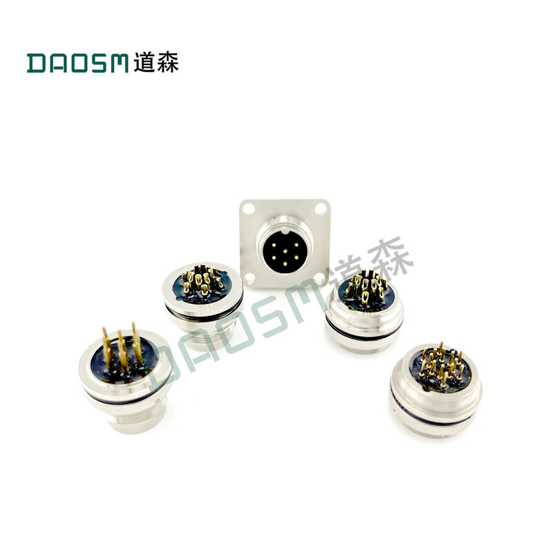 M16 Wire Extension Connector 5mΩ For Secure Connections In Heavy-Duty Equipment