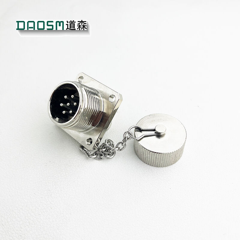 Insulation Resistance 1000MΩ 7 Pin Female Connector Surface Mount For Electrical Connections