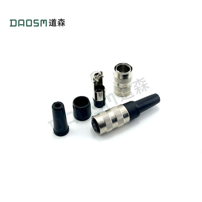 Small Size M16 Circular Connectors With 3A Current Rating 19 Contacts M16 Cable Connector