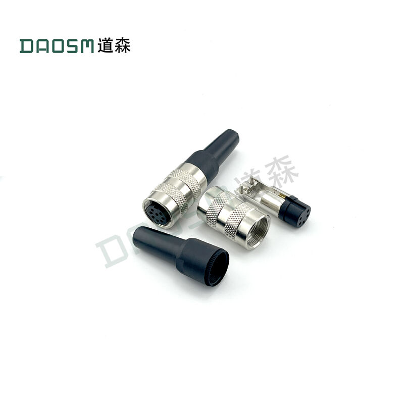 Small Size M16 Circular Connectors With 3A Current Rating 19 Contacts M16 Cable Connector