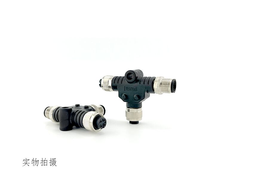 Cable Diameter 6mm M12 Circular Connectors Mounting Type panel mount circular connector