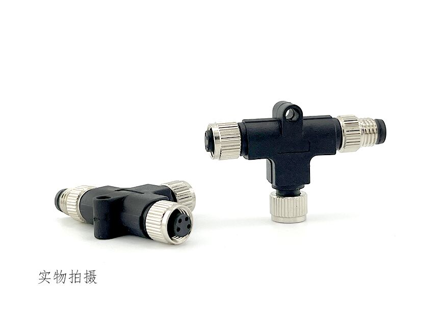 Cable Diameter 6mm M12 Circular Connectors Mounting Type panel mount circular connector