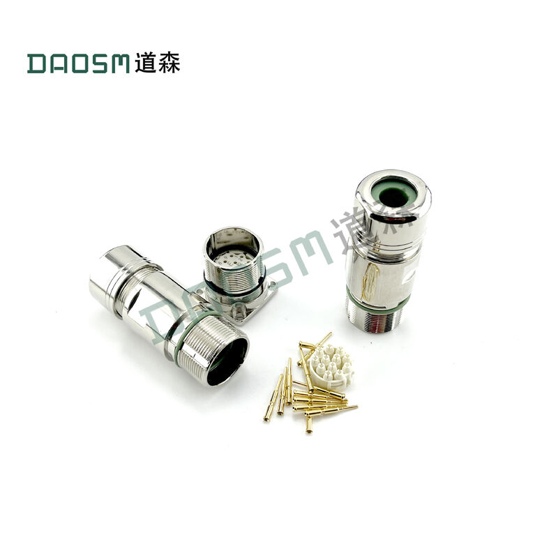 Solder Termination Style Circular Signal Connectors -40°C To 125°C Heat Resistance