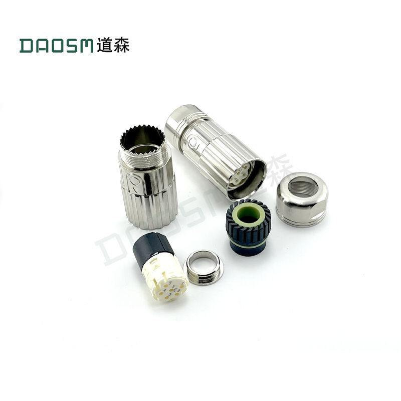 Nickel Shell Plating M23 Circular Connectors Military Specification Connectors For Female Contacts
