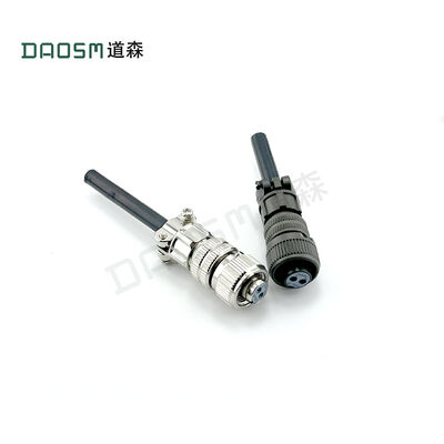 5015 High Power Connectors Silver Contact Solder Termination Aluminum Alloy Shell